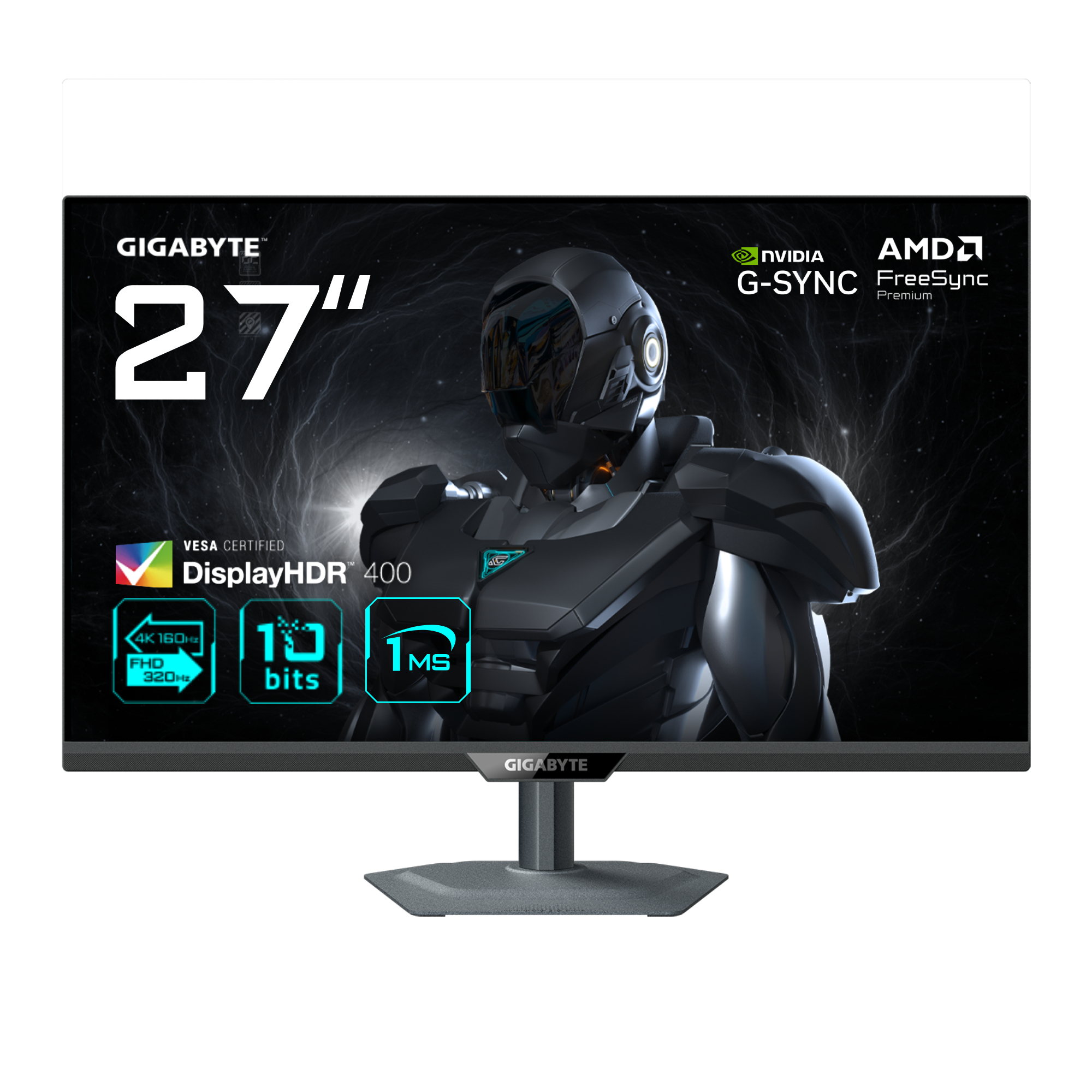 Gigabyte Écran PC Gamer G27U 27 Pouces 4K UHD SS-IPS 160Hz