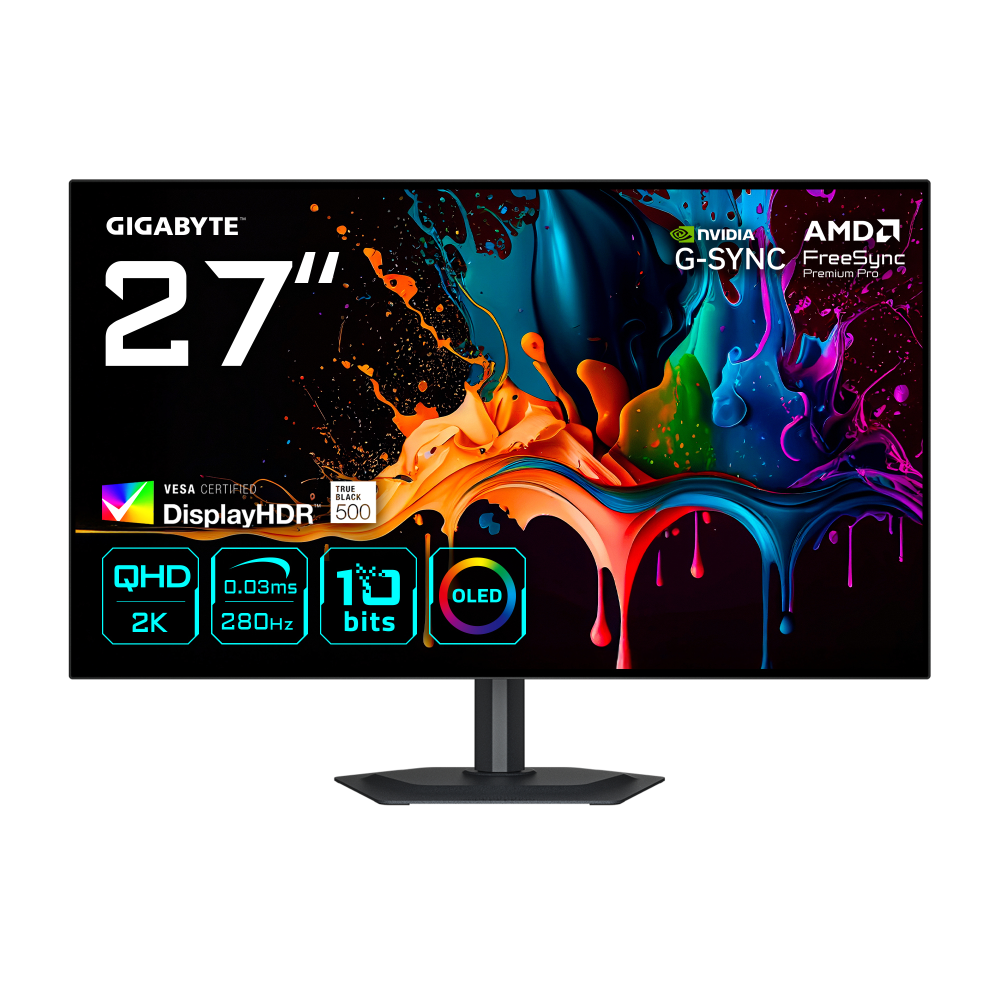 Gigabyte MO27Q28G Moniteur Gaming OLED 27