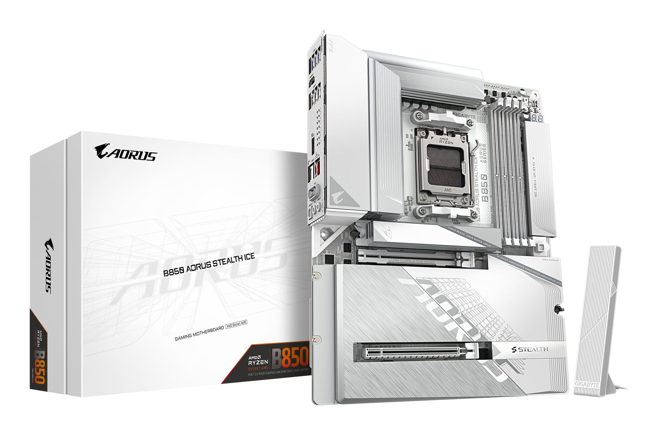 Gigabyte B850 AORUS STEALTH ICE