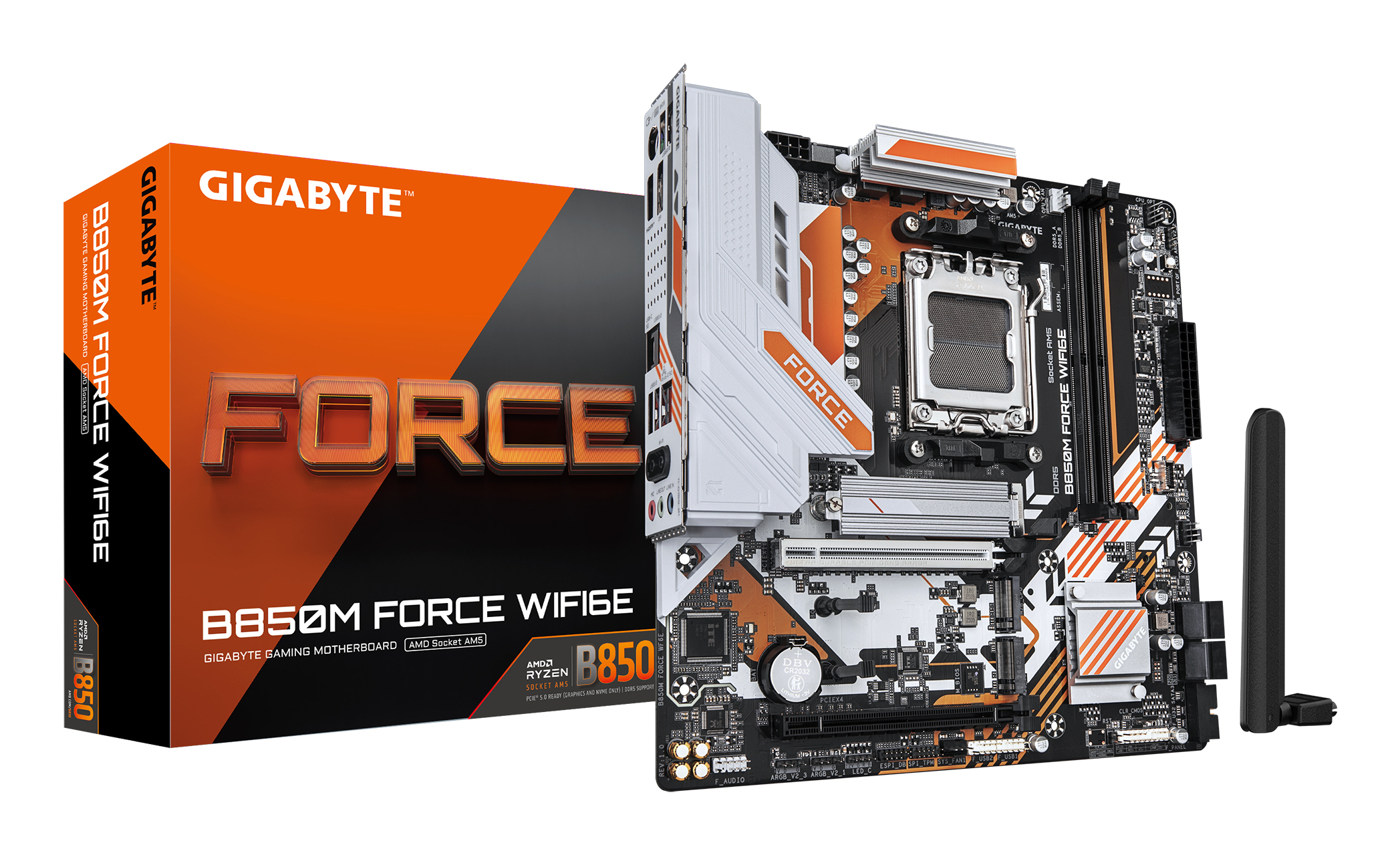 Gigabyte B850M FORCE WIFI6E          (B850,AM5,mATX,DDR5)