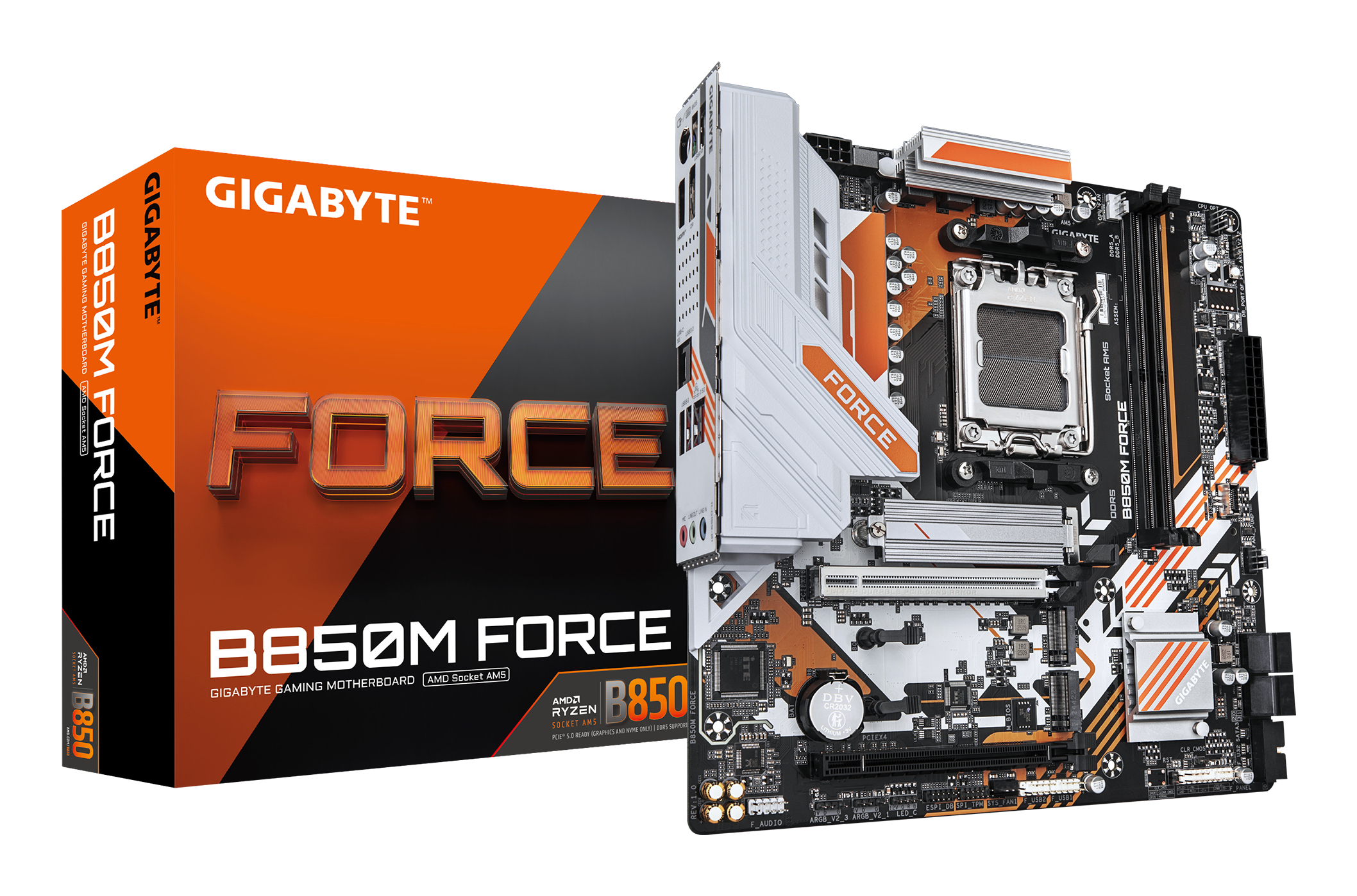 Gigabyte B850M FORCE                 (B850,AM5,mATX,DDR5)