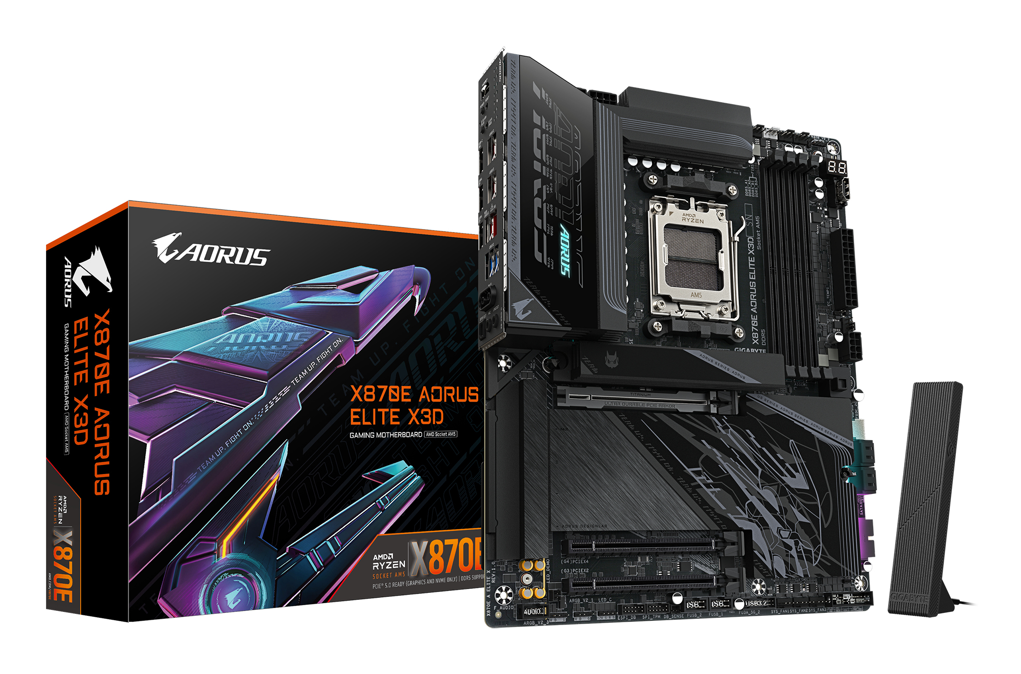 Gigabyte X870E AORUS ELITE X3D    (X870,AM5,ATX,DDR5)