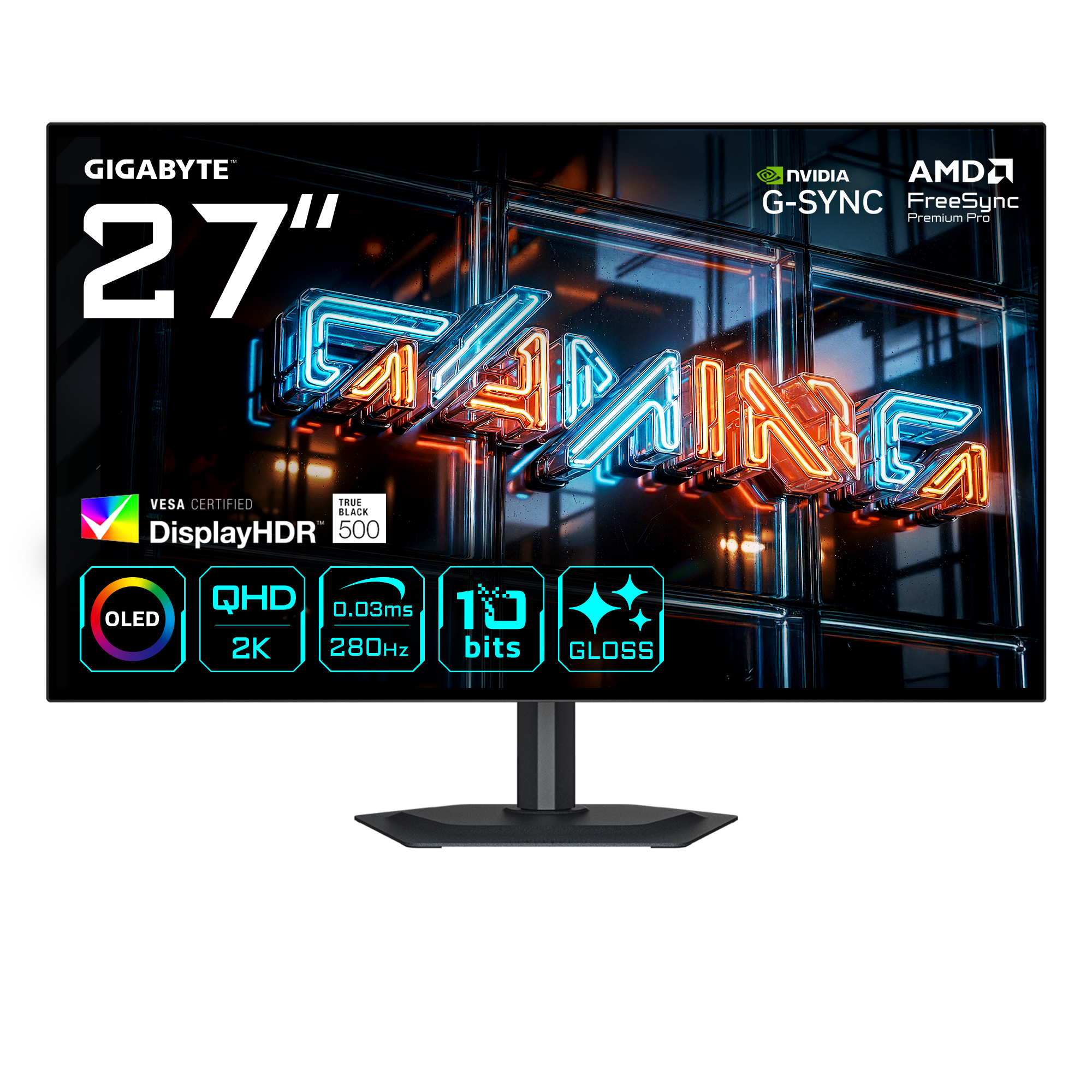 Gigabyte Écran PC Gamer MO27Q28GR 27 pouces