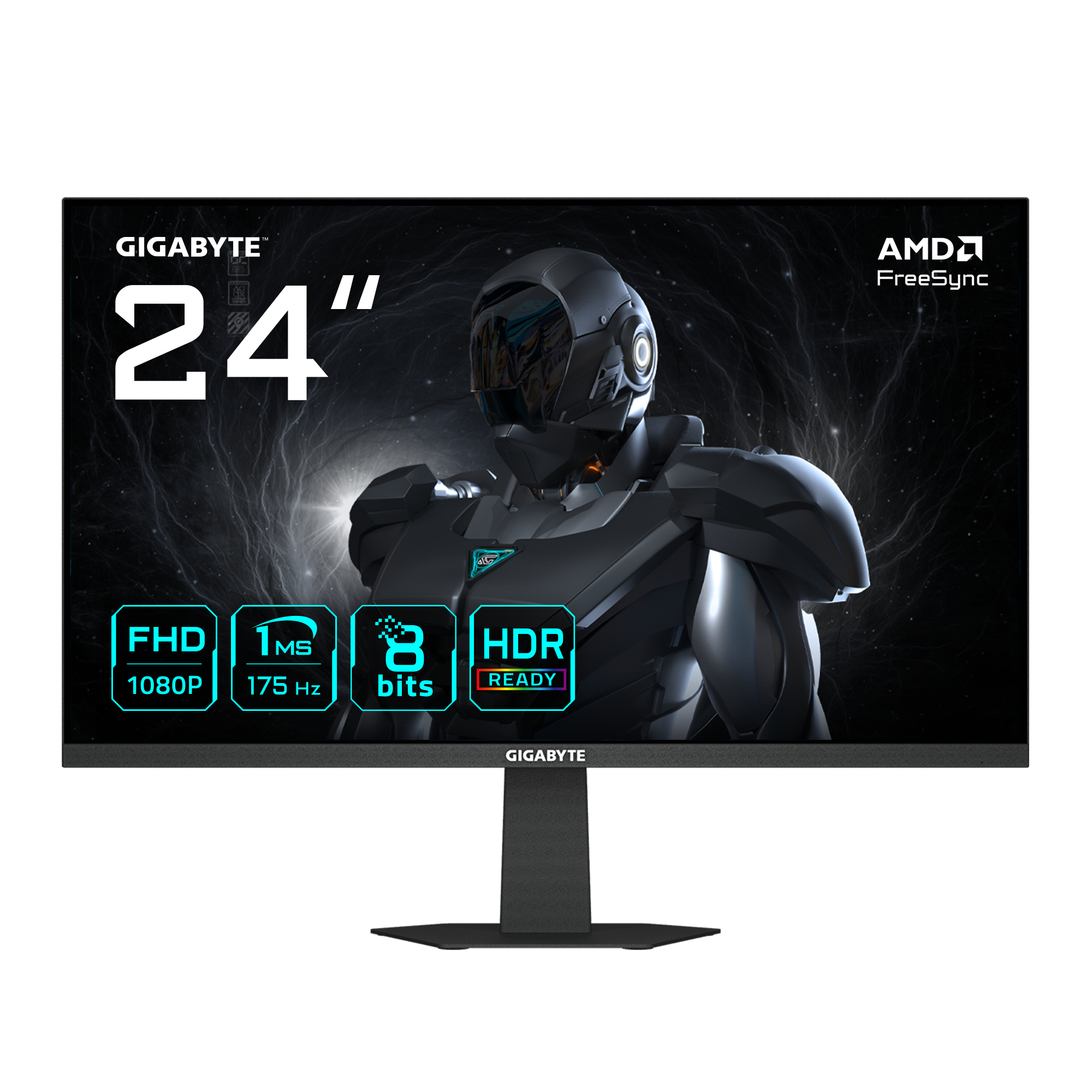 Gigabyte Écran PC Gamer GS24F 23,8 Pouces IPS Full HD 175Hz