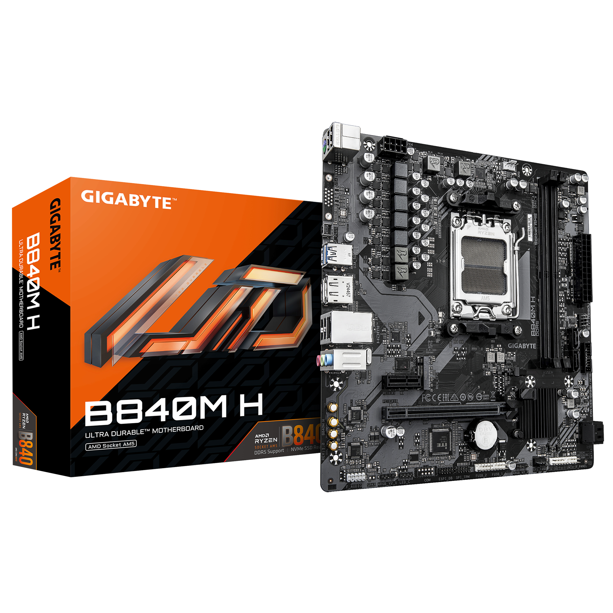 Gigabyte B840M H                    (B840,AM5,mATX,DDR5)