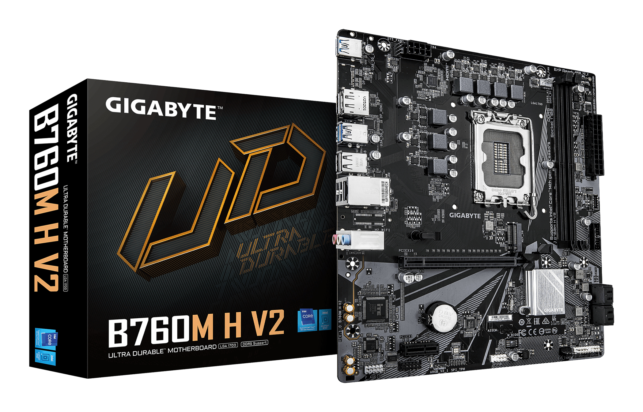 Gigabyte B760M H V2                (B760,S1700,mATX,DDR5
