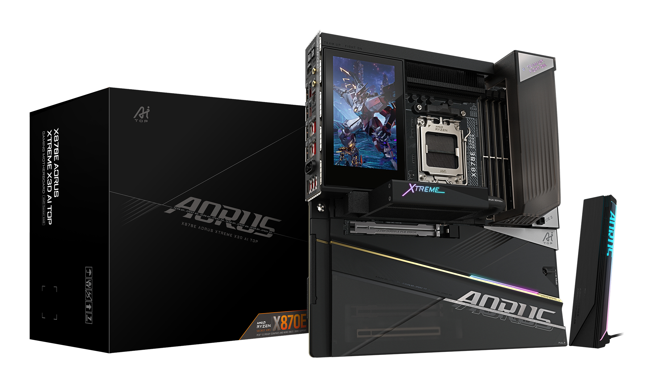 Gigabyte X870E Aorux Xtreme X3D AI Top (X870E,AM5,E-ATX,DDR5