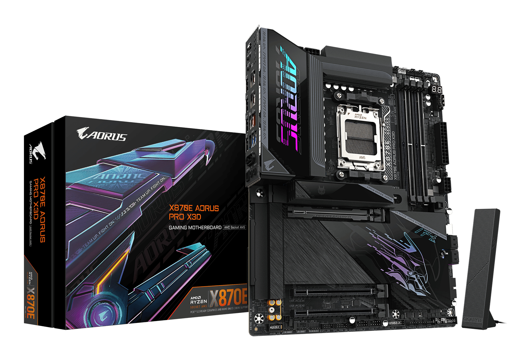 Gigabyte X870E AORUS PRO AX         (X870E,AM5,ATX,DDR5)