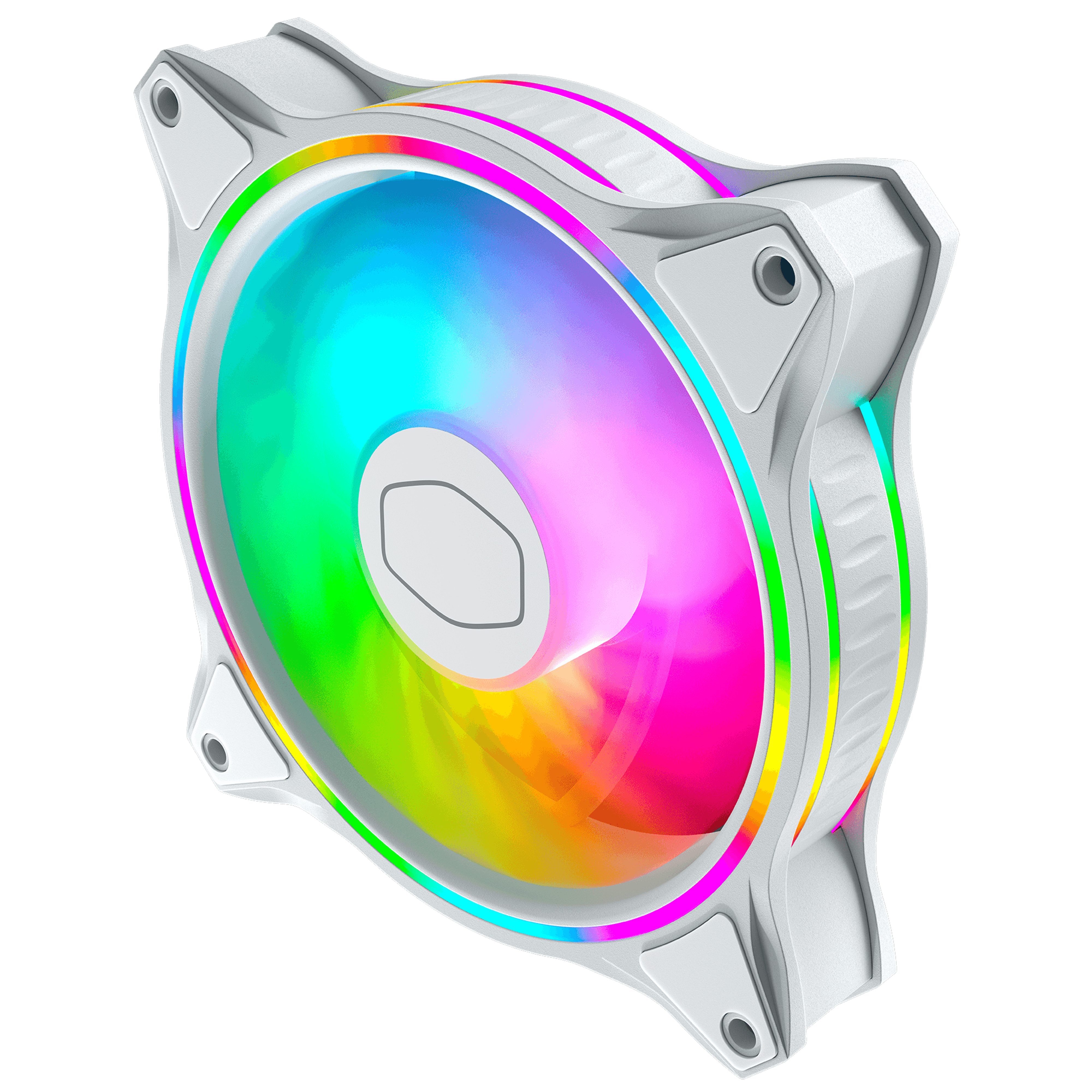 COOLER MASTER MasterFan MF120 Halo ARGB White Edition