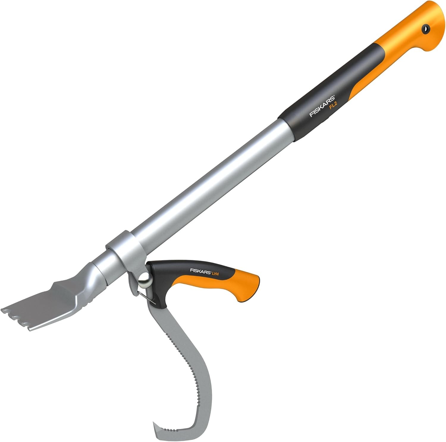Fiskars WoodXpert Fällheber avec Wendehilfe M (schwarz/orange)