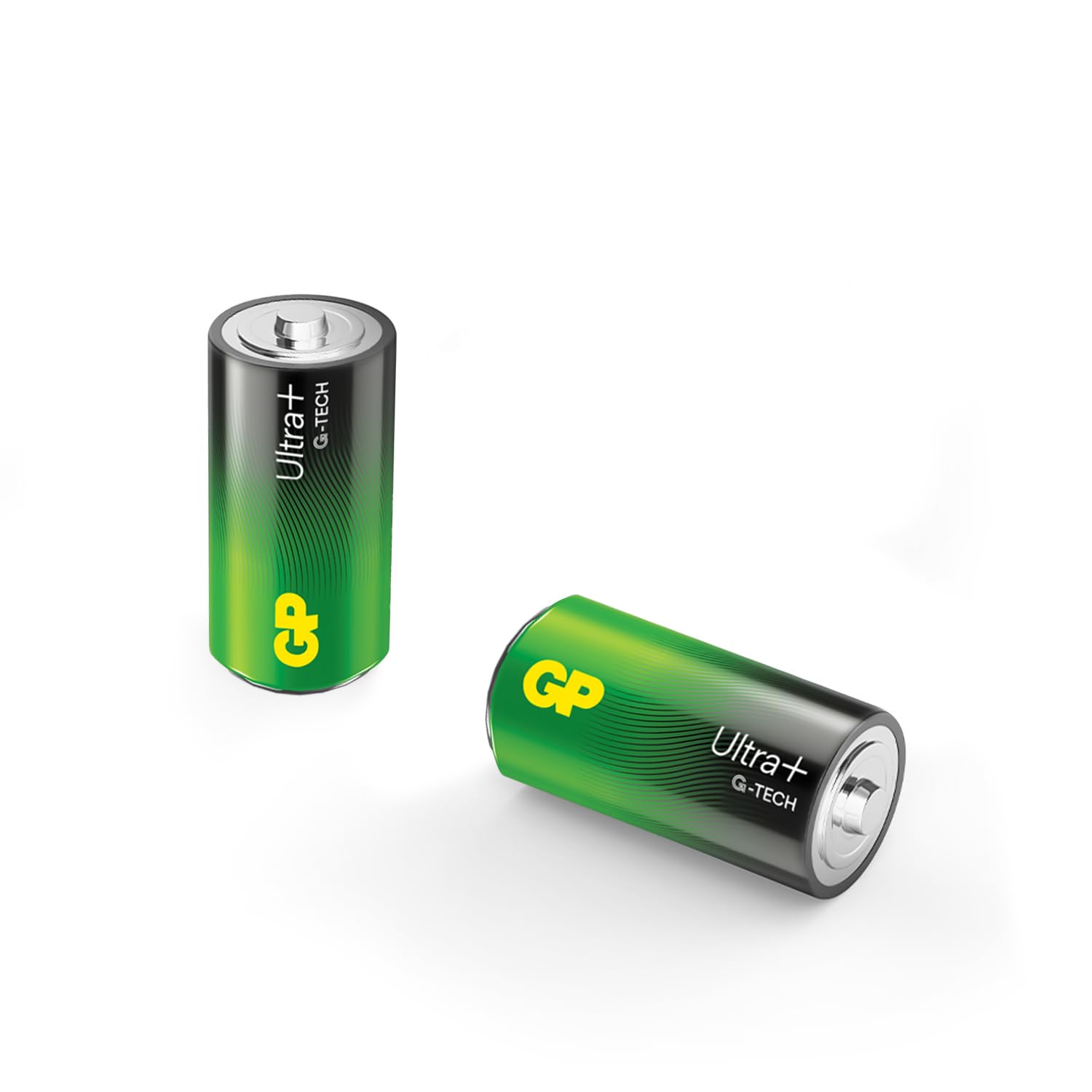 GP Batteries Lot de 2 piles Alcaline Ultra Plus type C (LR14) 1,5V