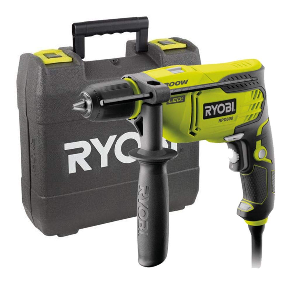Ryobi Perceuse à percussion RPD800K 800W