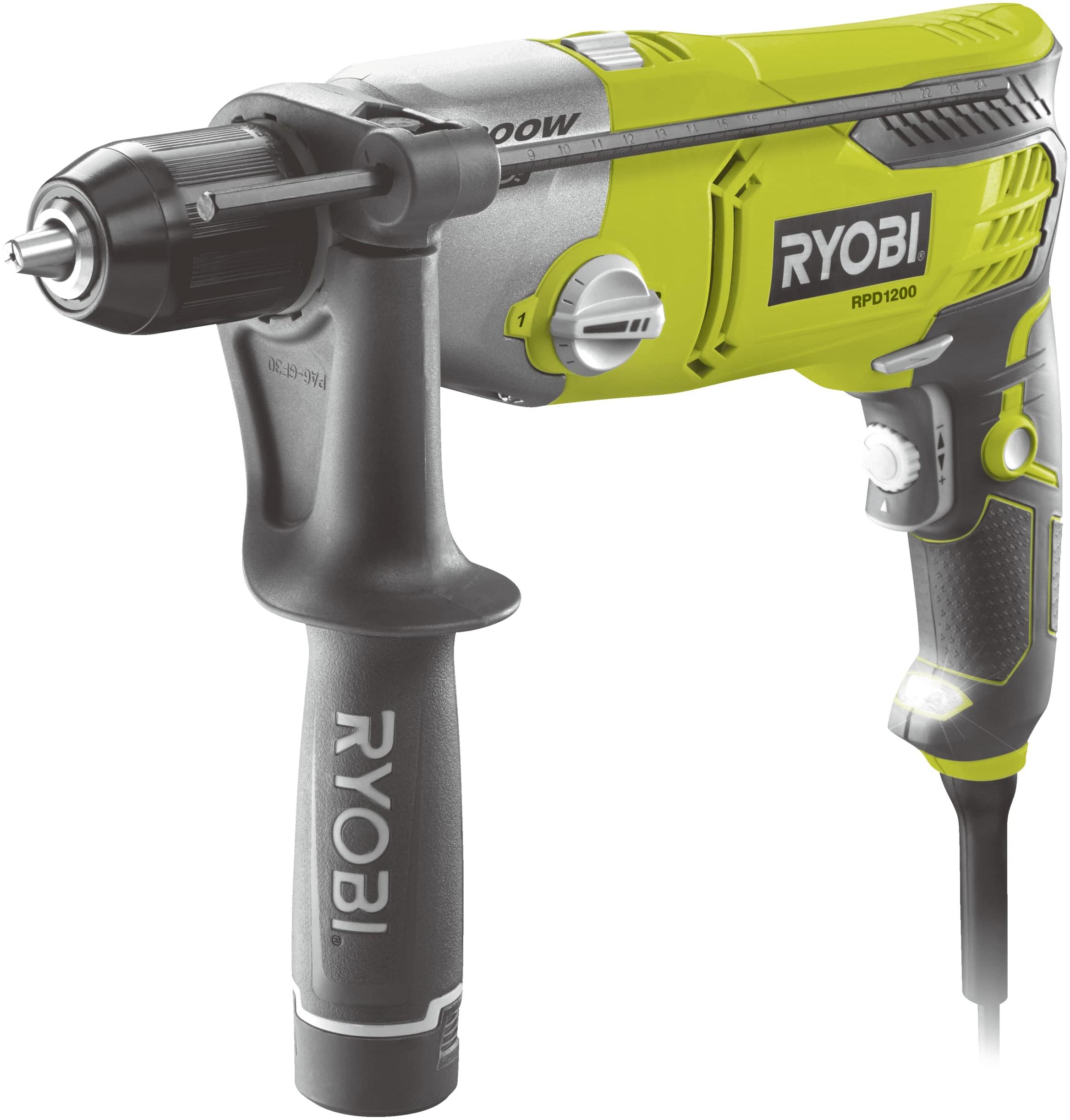 Ryobi Perceuse à percussion 1200W RPD1200K