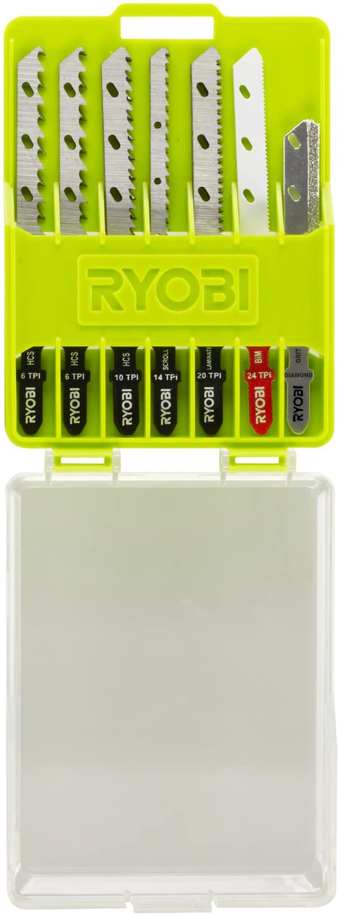 Ryobi Ryobi Coffret de 10 lames Spécifique scie sauteuse