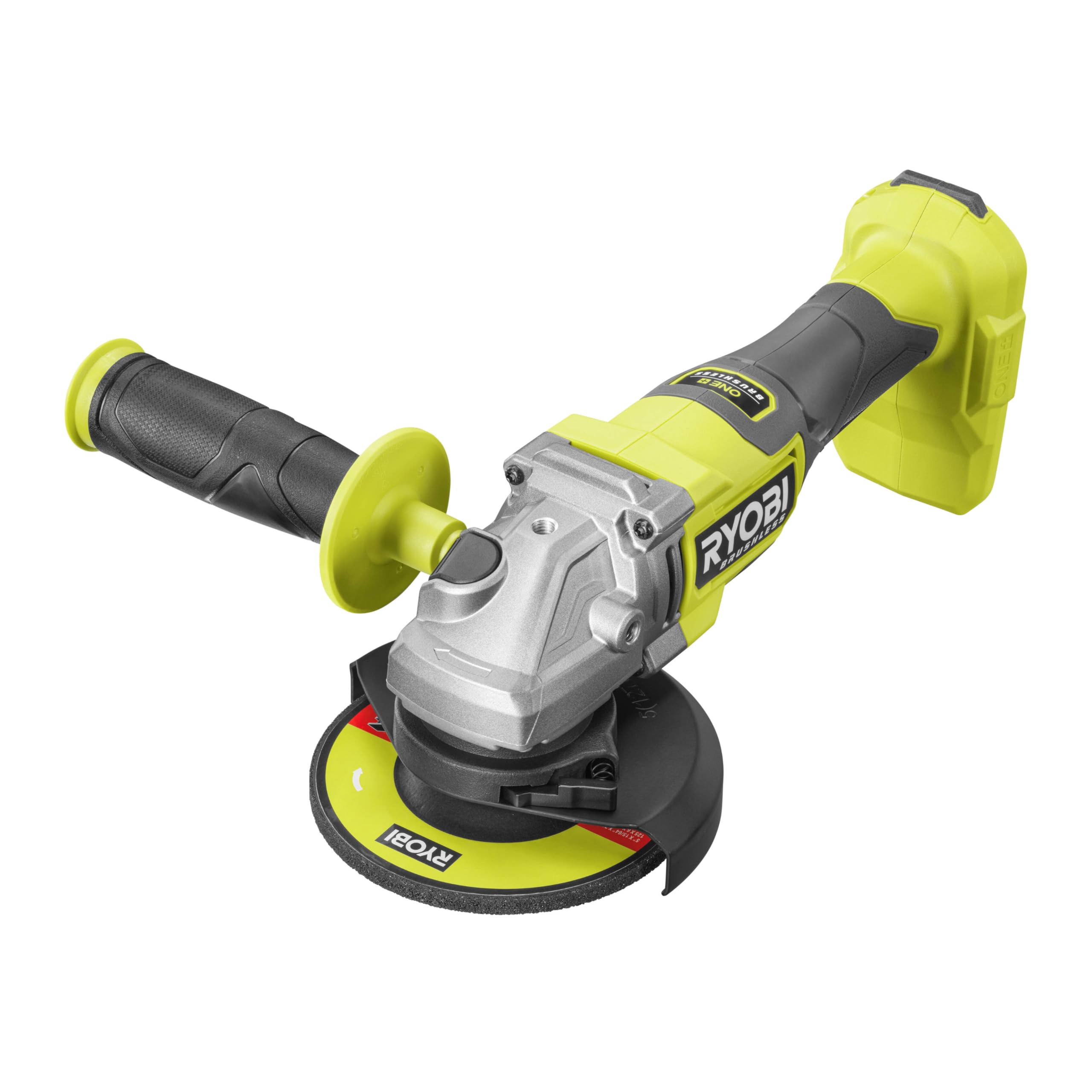 Ryobi ONE+ Brushless Akku-Winkelschleifer RAG18BL-0