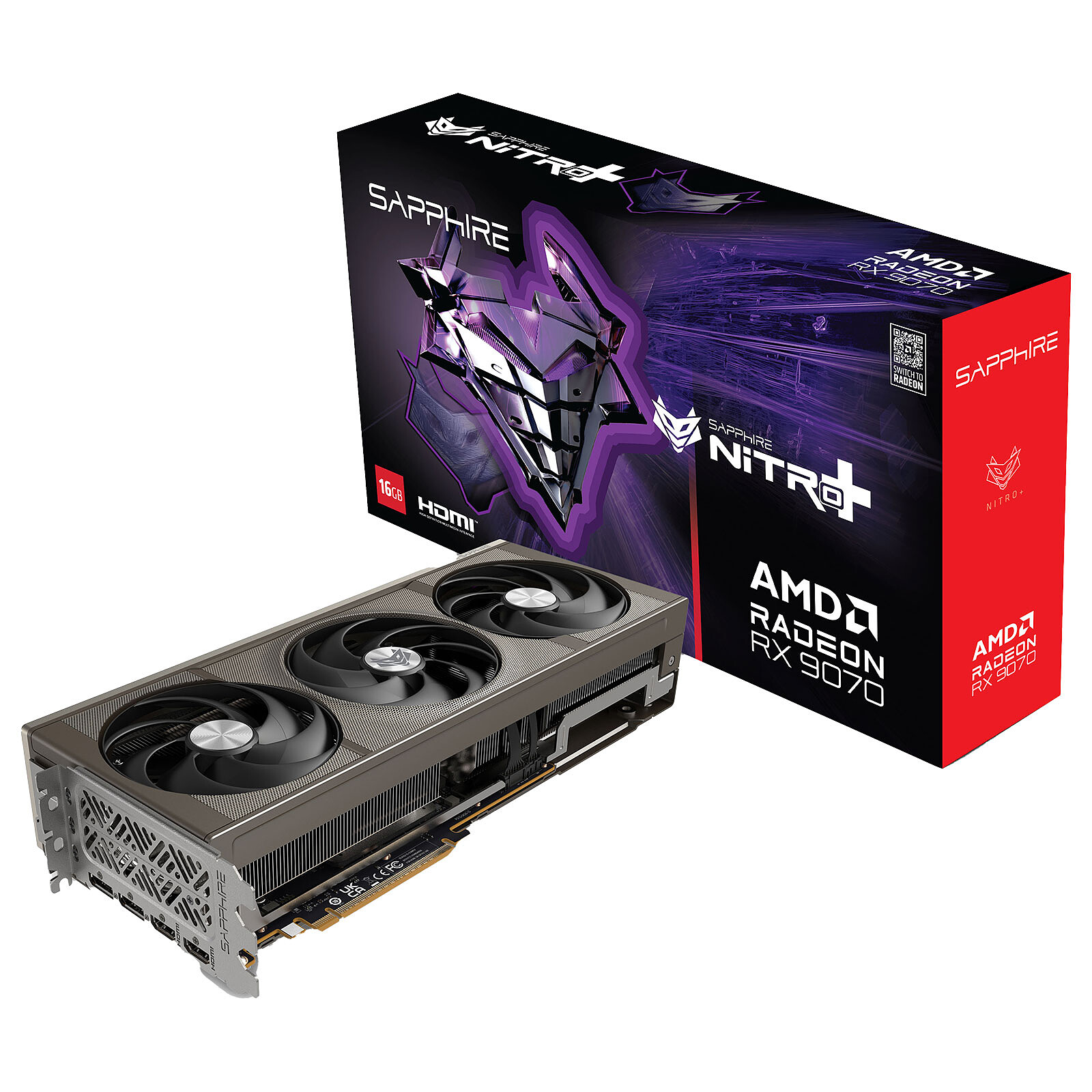 SAPPHIRE Sapphire NITRO+ AMD Radeon RX 9070 16GB