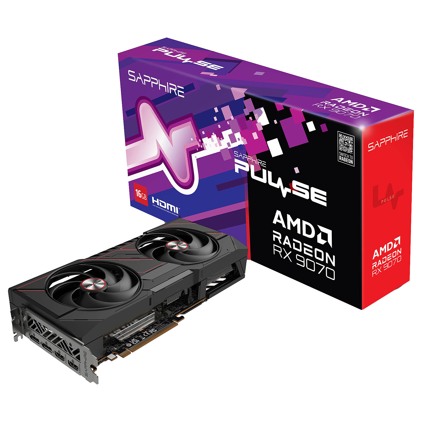 SAPPHIRE Sapphire PULSE AMD Radeon RX 9070 16GB