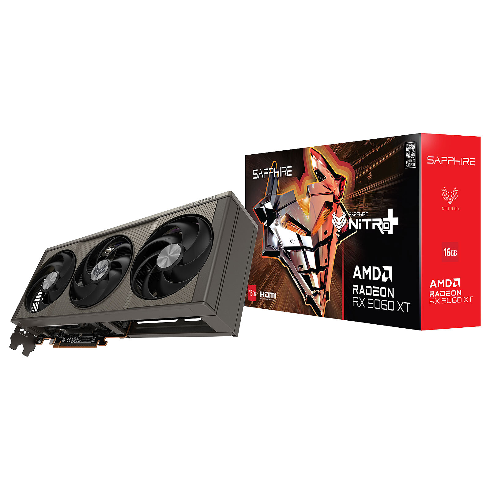 SAPPHIRE Sapphire NITRO+ AMD Radeon RX 9060 XT 16GB