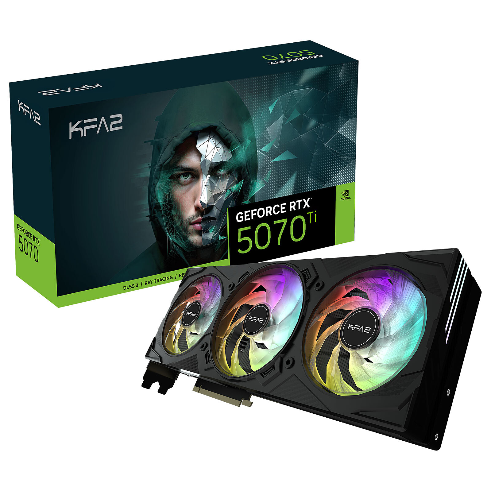 KFA2 GeForce RTX 5070 Ti EX Gamer 1-Click OC