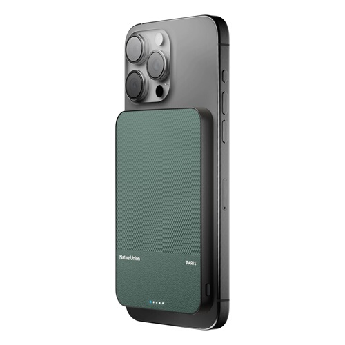 NATIVE UNION (Re)Classic Magnetic Power Bank 5000mAh-SlateGreen