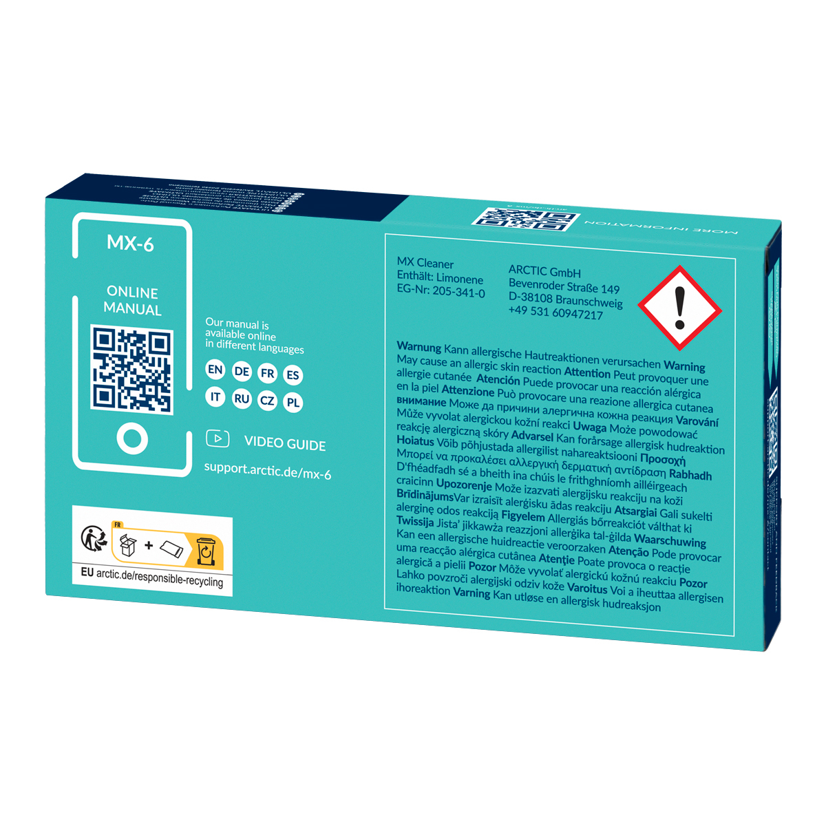 Arctic MX-6 (4 grammes) + MX Cleaner