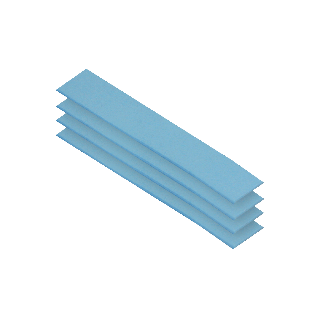 Arctic Lot de 4 Pads Thermiques TP-3 120x20x1mm (Bleu)
