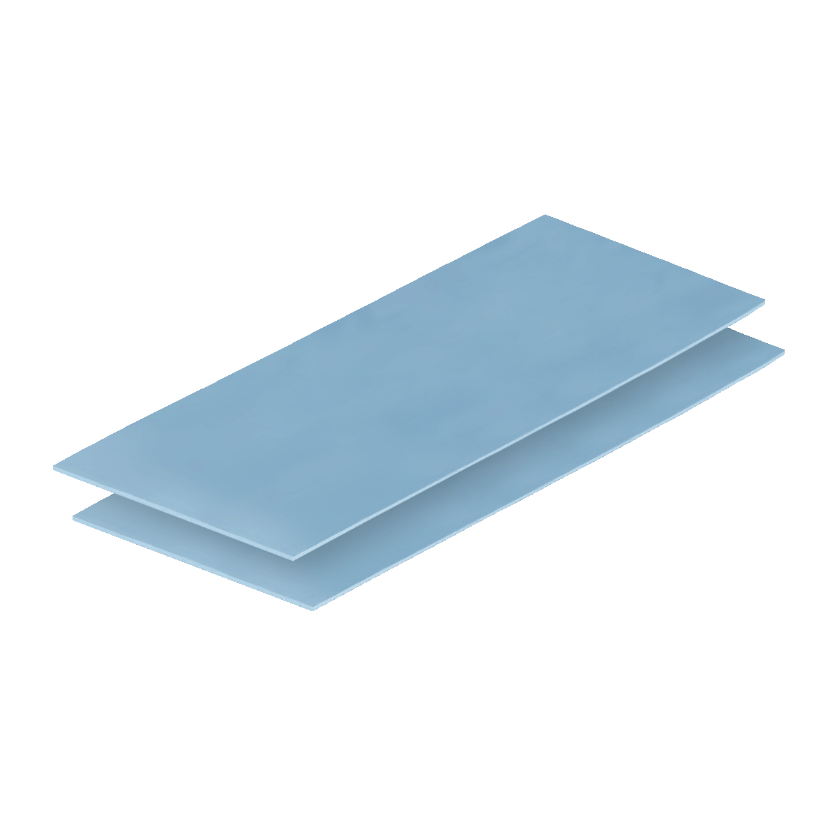 Arctic Lot de 2 Pads Thermiques TP-3 200x100x0,5mm (Bleu)