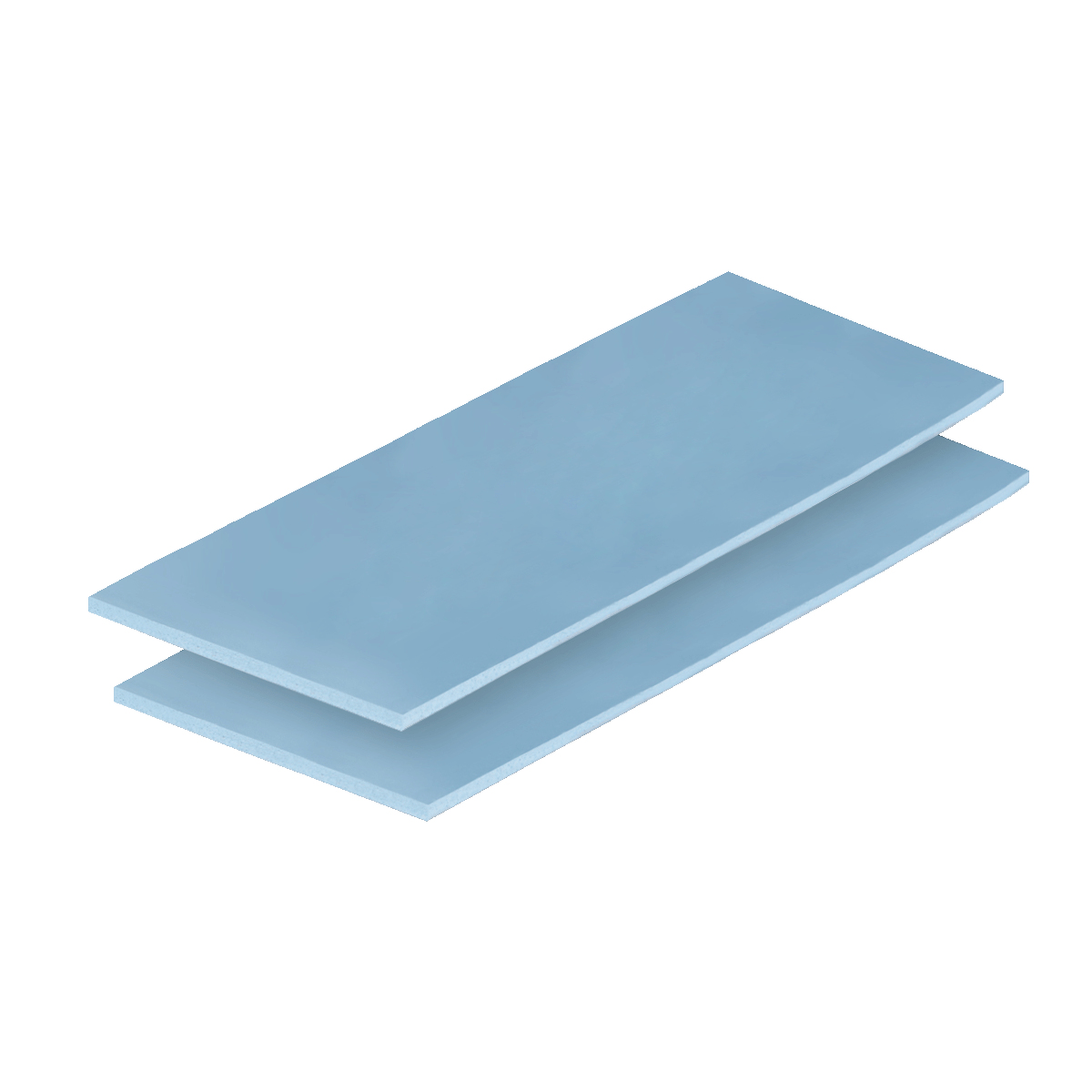 Arctic Lot de 2 Pads Thermiques TP-3 200x100x1,5mm (Bleu)