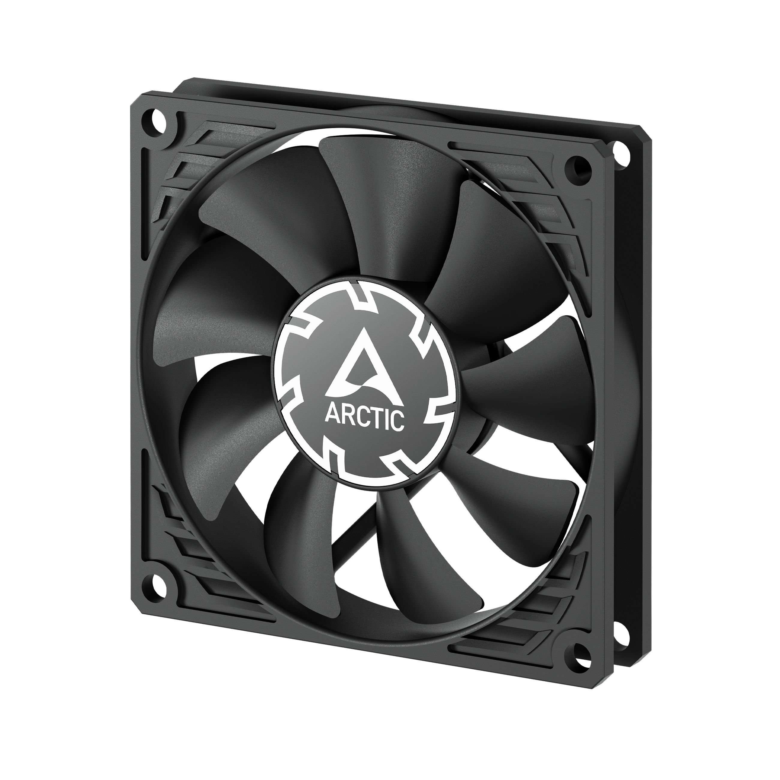ARCTIC SILVER Ventilateur de boitier P8 Slim PWM PST - 8cm (Noir)