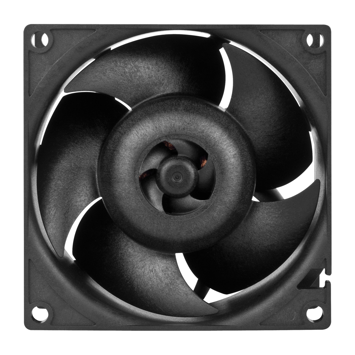 Arctic Lot de 4 Ventilateurs de serveur S8038-10K - 8cm (Noir)