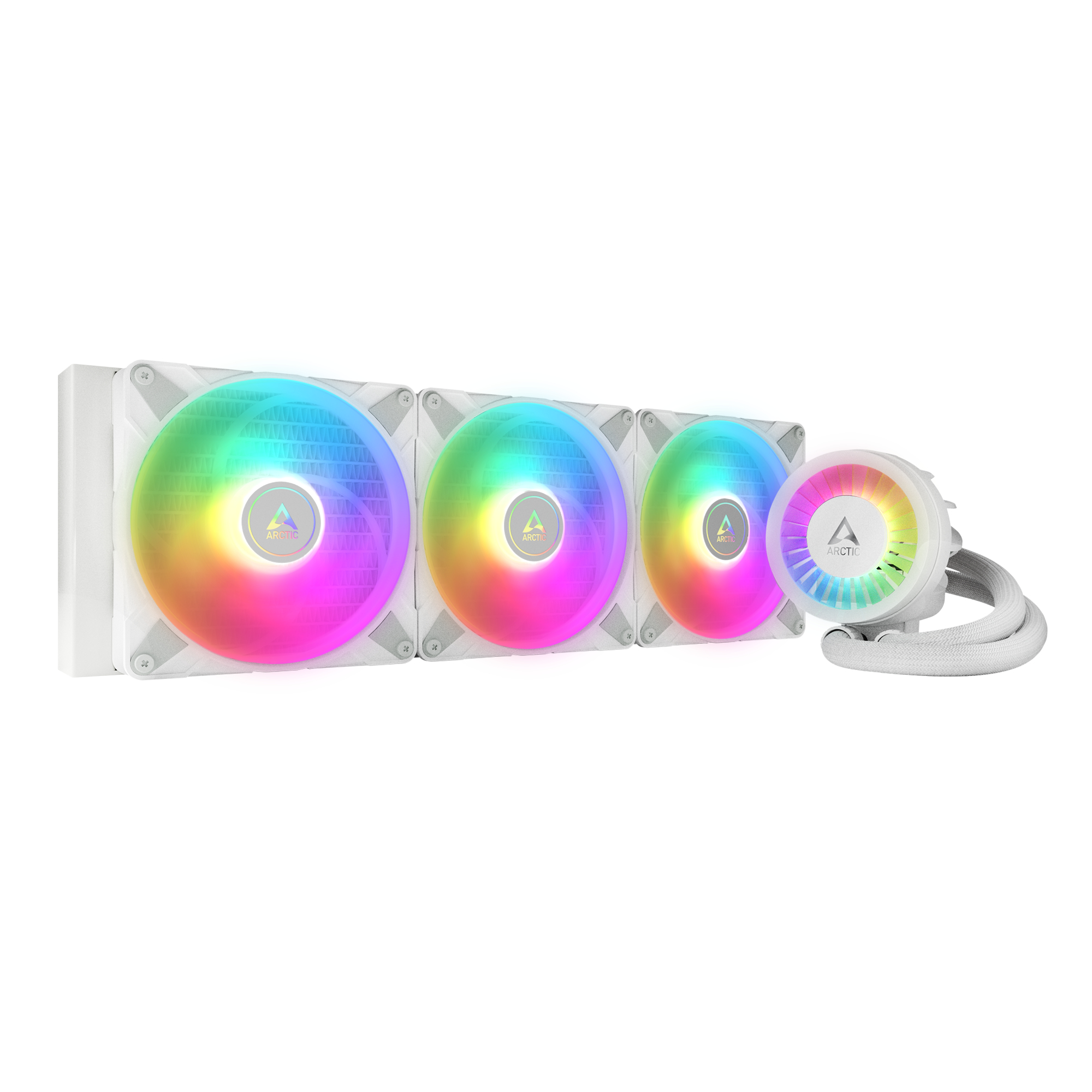 ARTIC COOLING Arctic Liquid Freezer III ARGB White CPU Watercooling complet - 420mm