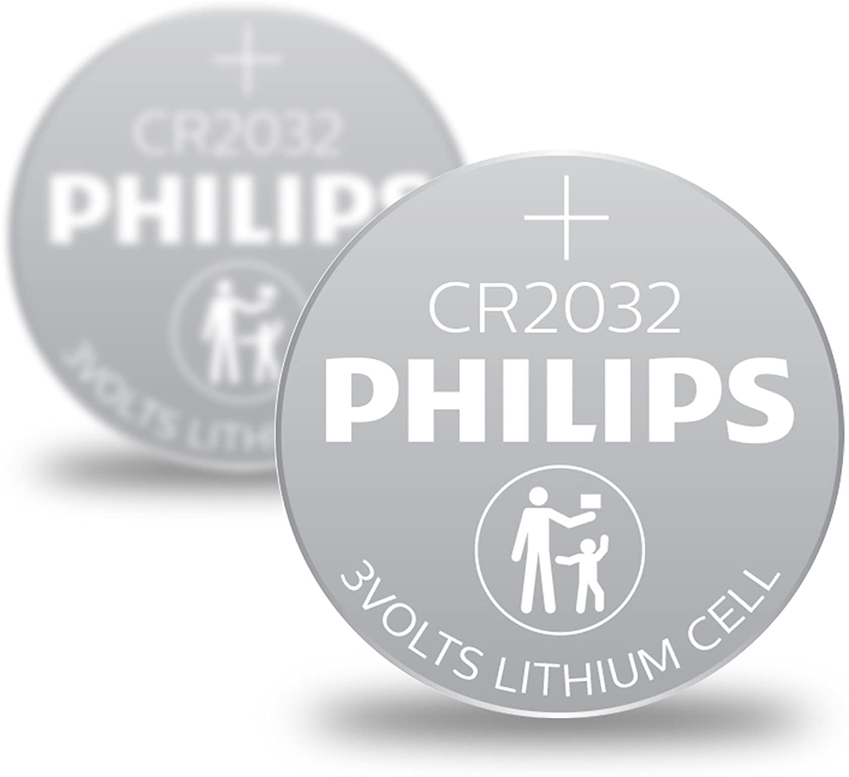 PHILIPS PILES CR2032 X2