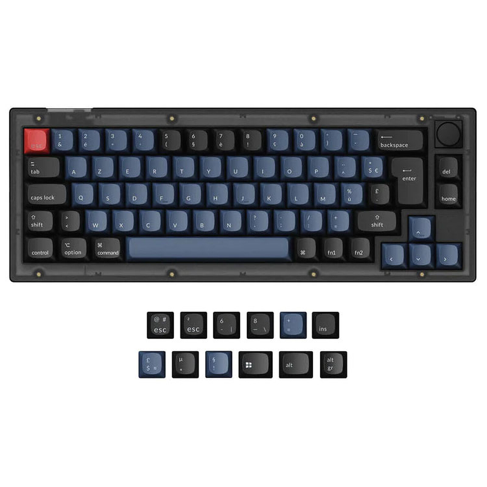Keychron Modèle du produit : V2 Knob Brown