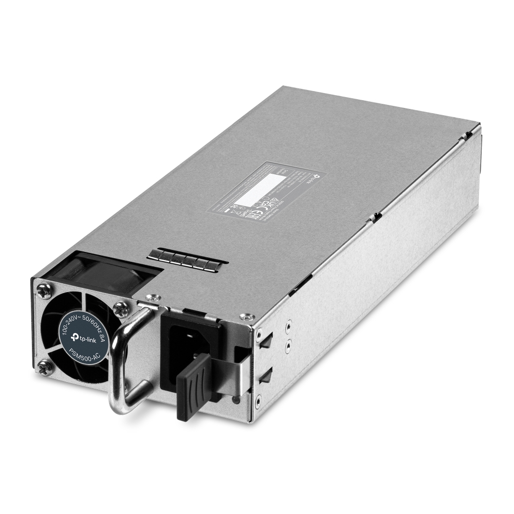 TPLINK PSM500-AC 500W AC Power Supply Module up to 500 watts output power Steel Case with FAN