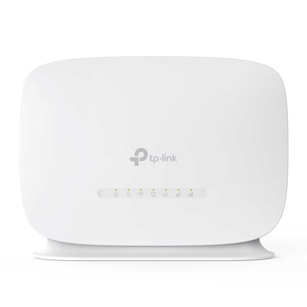 TPLINK TL-MR105 300Mbps Wireless N 4G LTE Router 300 Mbps at 2.4 GHz 4G Cat4 150/50 Mbps