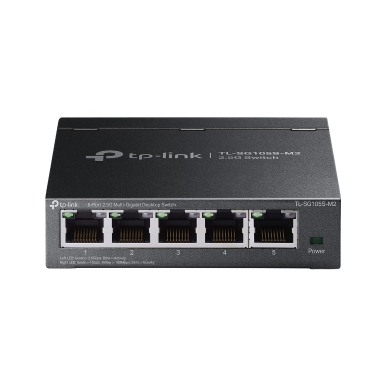 TPLINK Switch TL-SG105S-M2 5 ports 2.5G Ethernet Gestionnaire Métallique