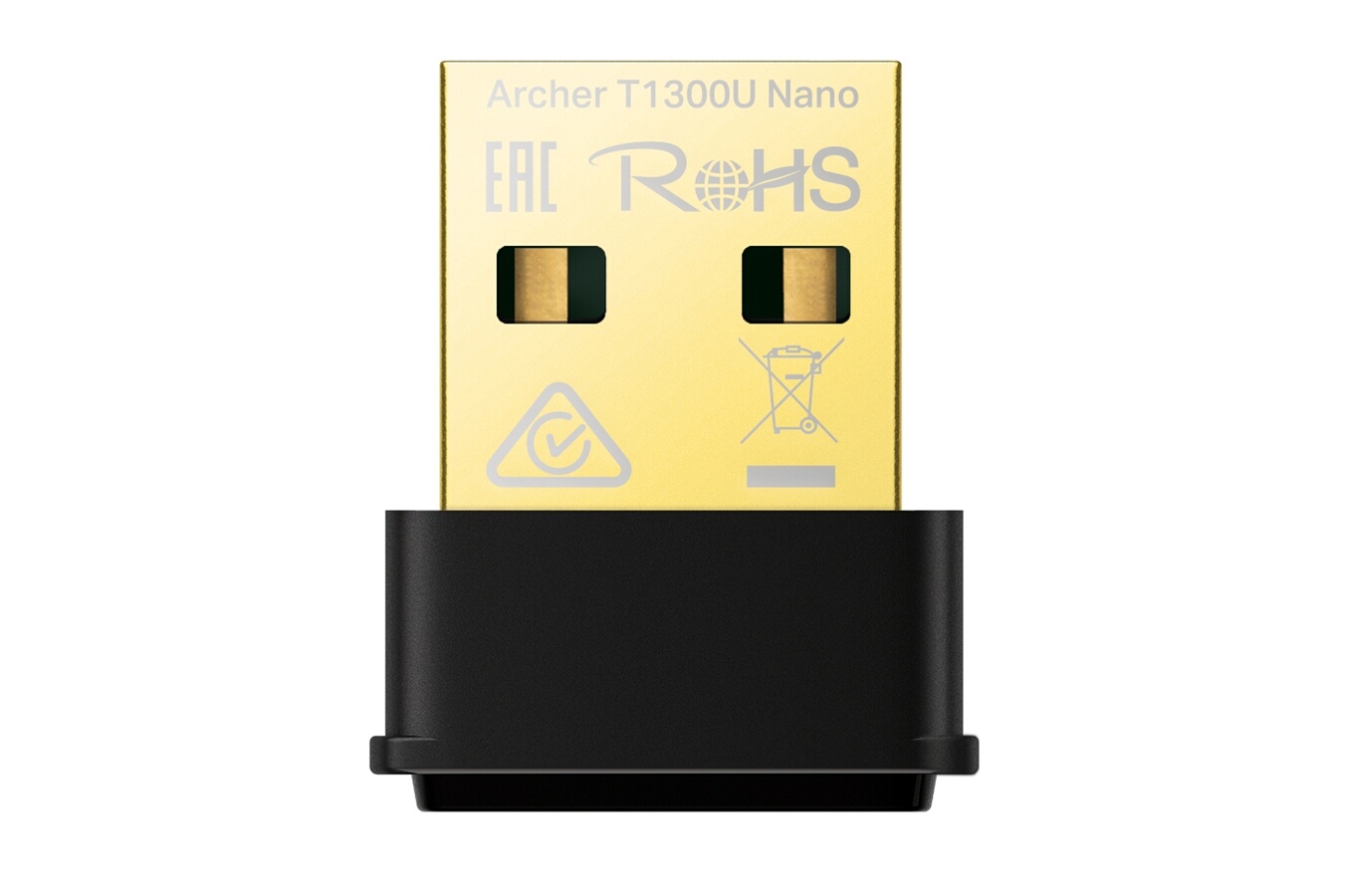 TPLINK AC1300 Nano Dual Band Wi-Fi USB Adapter 867 Mbps at 5 GHz + 400 Mbps at 2.4 GHz USB 2.0