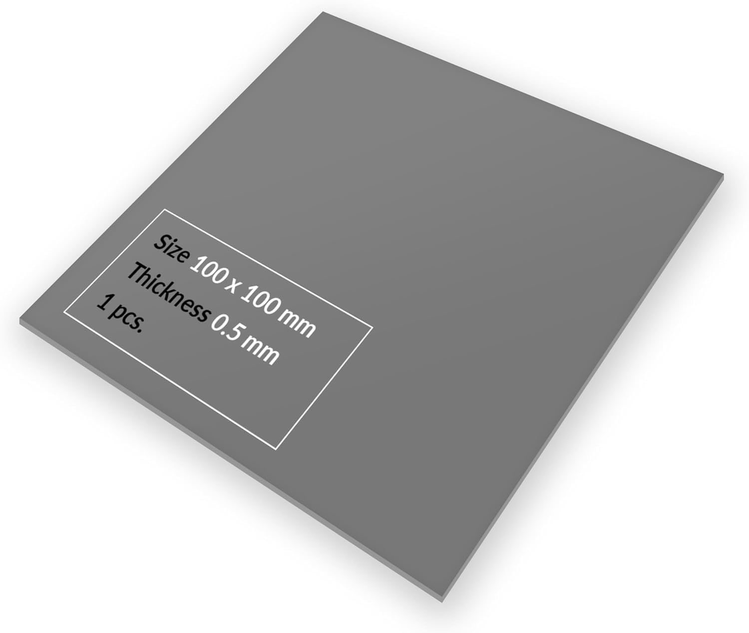 ARCTIC SILVER Pad thermique  TP-4 100x100x0,5mm (Gris)