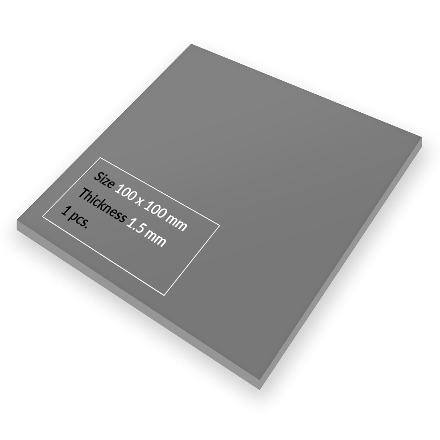 ARCTIC SILVER Pad thermique  TP-4 100x100x1,5mm (Gris)