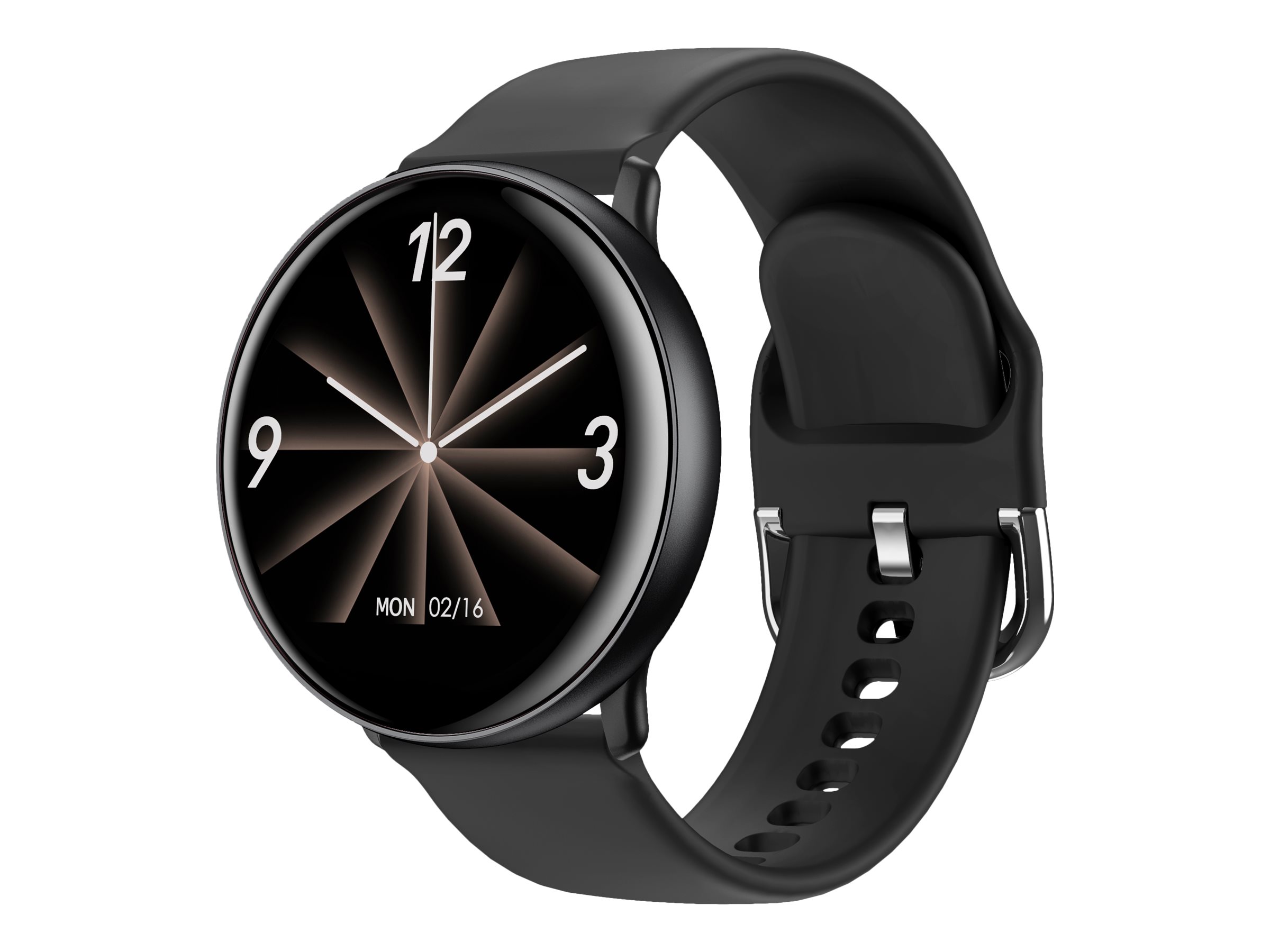 ABIX Montre connectée SILK NOIR