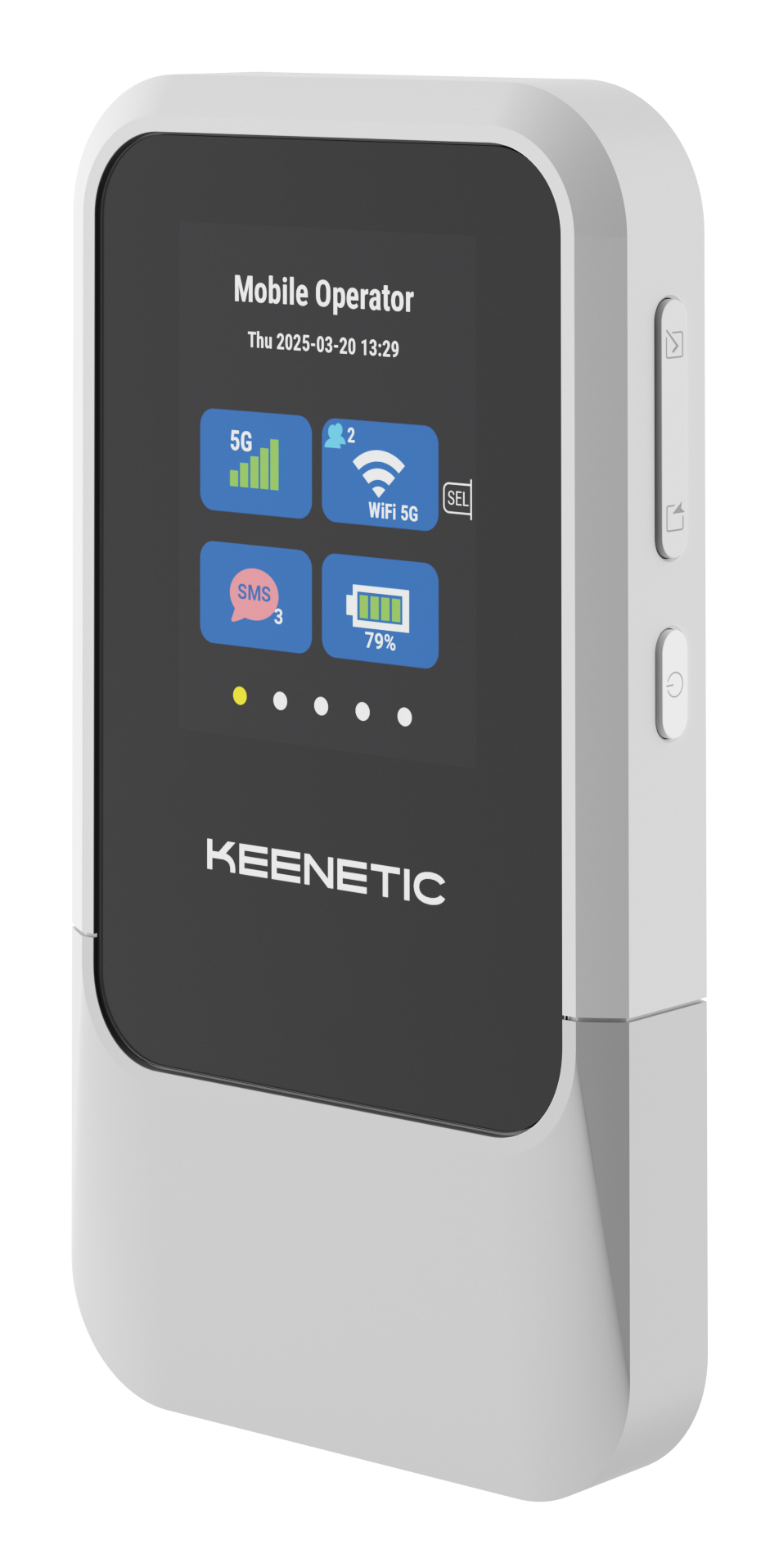 Keenetic Routeur Portable KN-5210-01-EU Wi-Fi Double Bande 2,4 GHz / 5 GHz