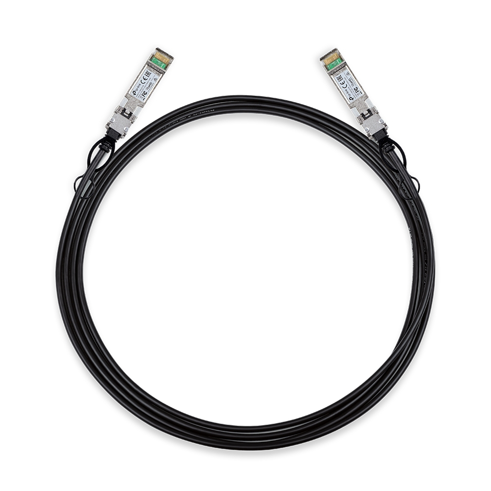 TPLINK 3M Direct Attach SFP+ Cable for 10 Gigabit Connections