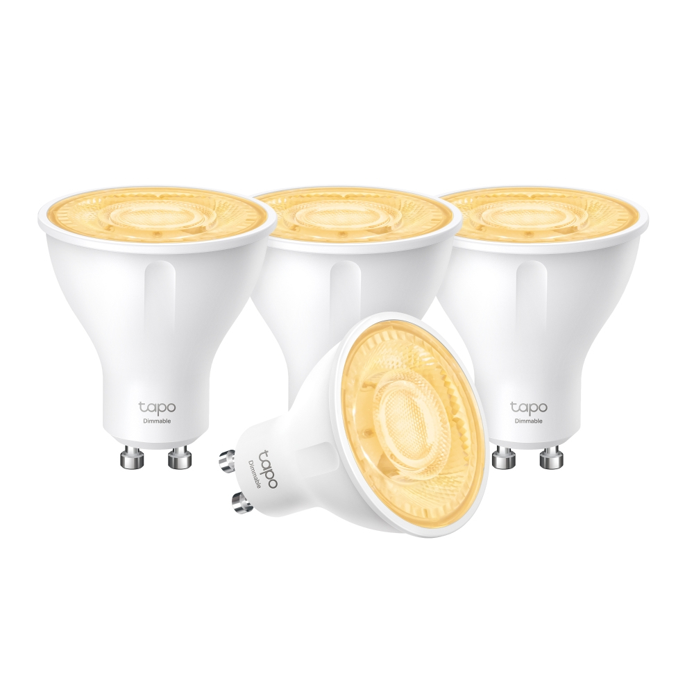 TPLINK Smart Wi-Fi Spotlight Dimmable 4-Pack