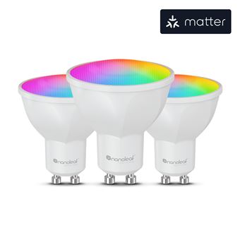 Nanoleaf Essentials Ampoule Connectee Matter GU10