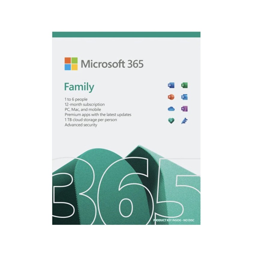 Microsoft M365 Family Dutch EuroZone Subscr 1YR