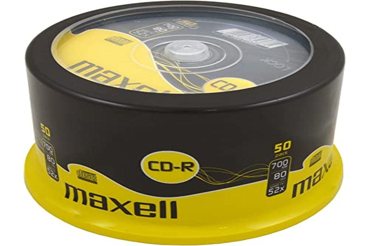 MAXELL CD-R 80, Cakebox 50