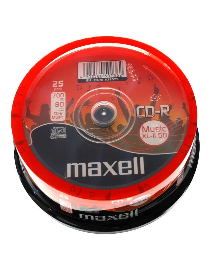 MAXELL CD-R 80 52x Audio, Cake 25