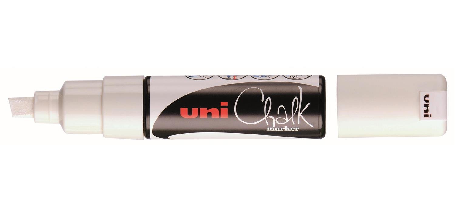 Mitsubishi Marker UNI CHALK MARKER PWE-8K weiß