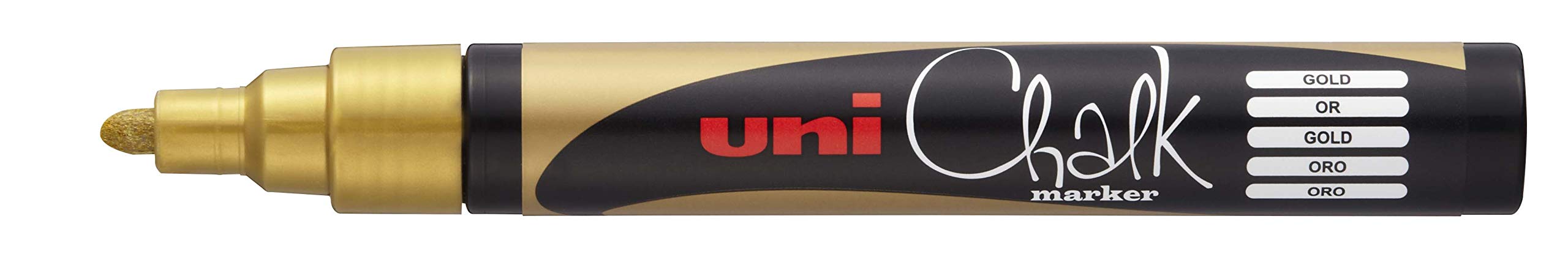 Mitsubishi Marker UNI CHALK MARKER PWE-5M gold