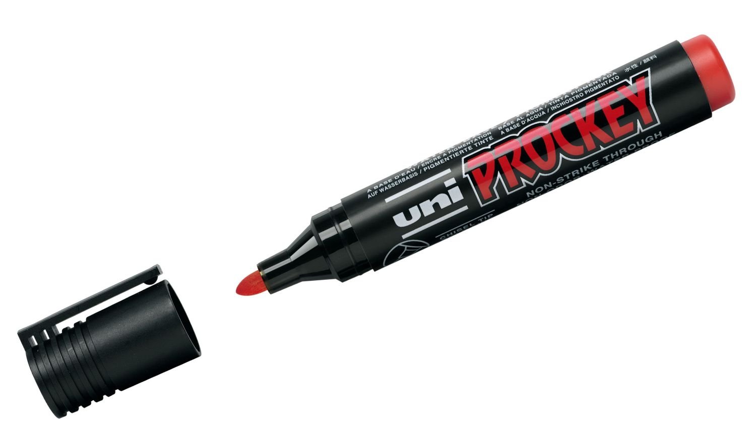 Mitsubishi Marker uni PROCKEY Rundspitze rot